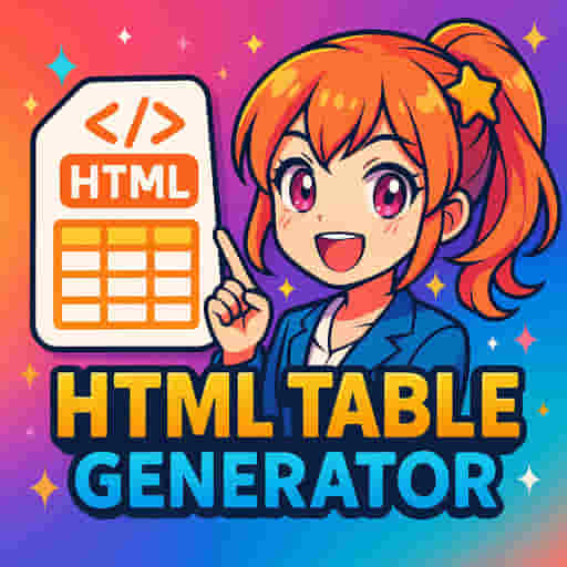 HTML Table Generator
