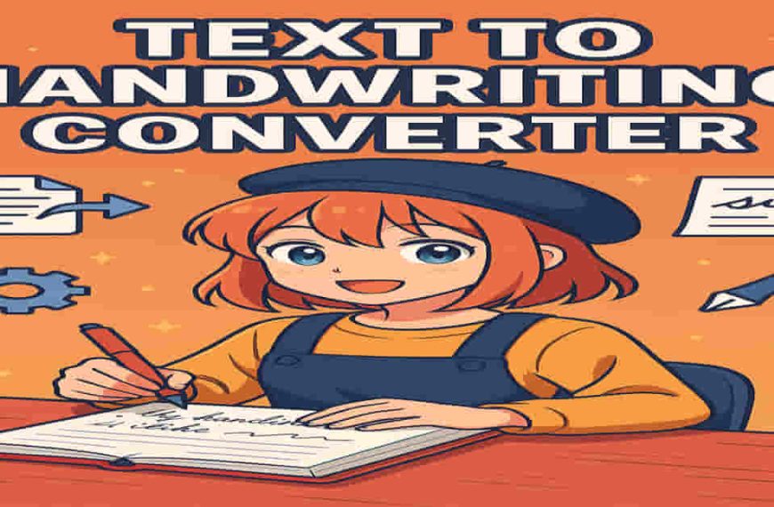 🖋️ Convert Text to Handwriting Online Free — Realistic, AI-Powered Generator